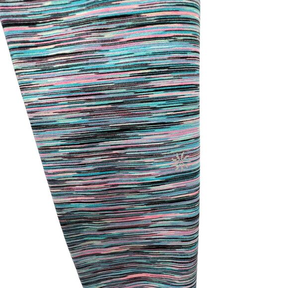 Athleta Girls Multi-Color Space Dye Capri Leggings Size 14 - Picture 3 of 6
